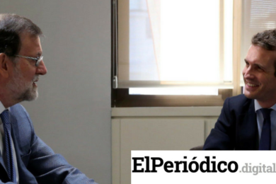 Pablo Casado, nuevo líder del PP, tendrá la tarea de comunicar al presidente del Congreso Pedro Sanchez, que su partido no apoyara la nueva extensión que se le quiere otorgar al  déficit