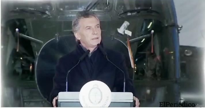 Macri anuncia una reforma de las Fuerzas Armadas argentinas para encargarse del orden interior