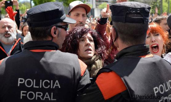 Las victimas de los abusos policiales han lamentado la anulación de la ley navarra abusos policiales