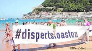 Etxerat ha decidido protestar en la playa para exigir el fin de la dispersión de alejamiento 1 Etxerat