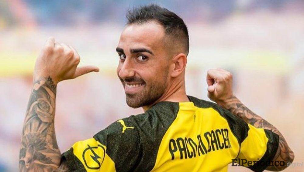 Paco Alcácer es cedido al Borussia Dortmund por una temporada 1 El 28 de agosto, en la ciudad de Dortmund-Alemania, el Borussia Dortmund hizo oficial la llegada del delantero español Paco Alcácer.
