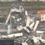 Un trágico incidente en la ciudad de Génova, Italia, donde se derrumbó un tramo del puente Morandi. se presume falla estructural.