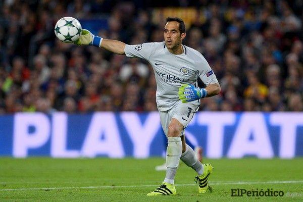  El Manchester City confirmó que el guardameta chileno Claudio Bravo sufrió una ruptura en el Tendón de Aquiles de su pierna izquierda