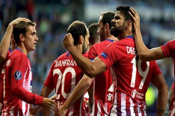El Atlético de Madrid golea al Real Madrid y gana la Supercopa de Europa 1 Supercopa de Europa