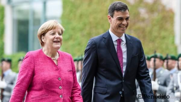 La canciller alemana Angela Merkel, se reunirá este 11 y 12 de agosto con Pedro Sánchez para tratar temas bilaterales Alemania-España