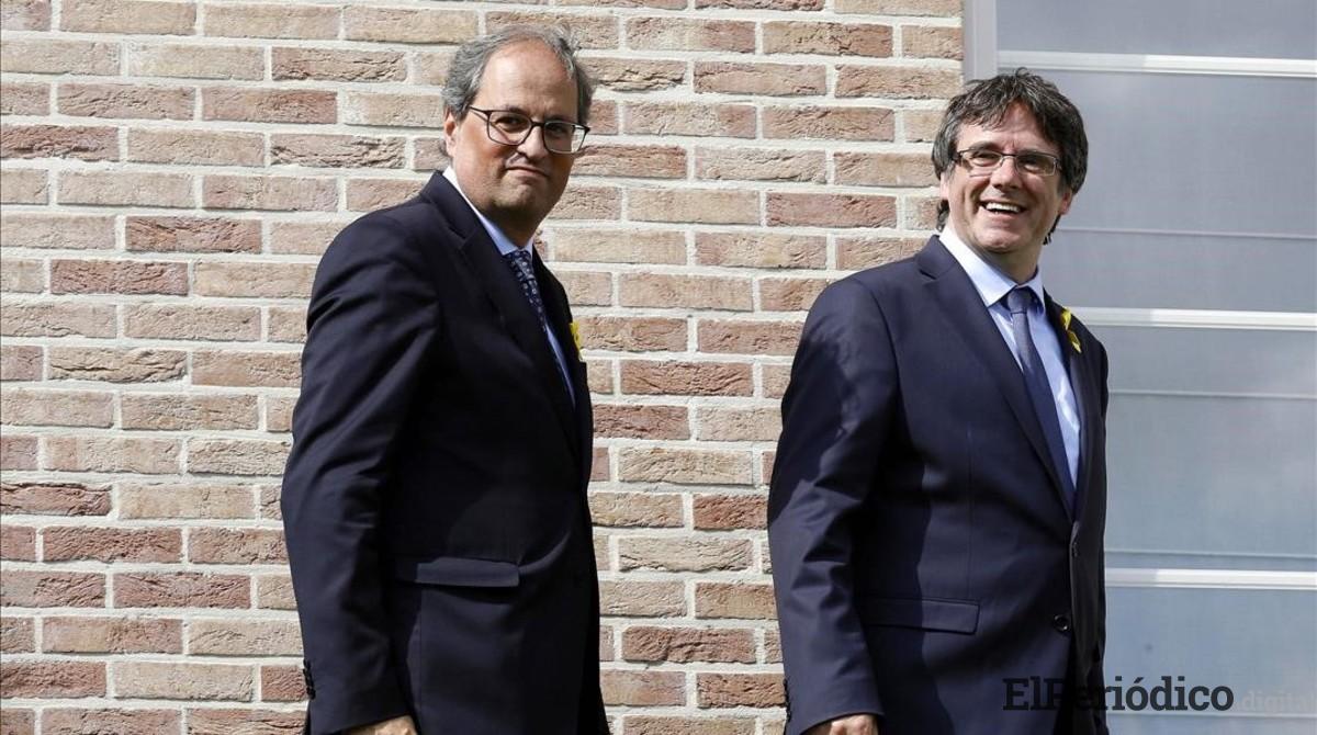 Quim Torra llamará a movilización en Cataluña 1 Quim Torra dentro de su discurso pautado para el 4 se septiembre en Barcelona, hara llamado a toda la ciudadanos a que salgan a la callea protestar.