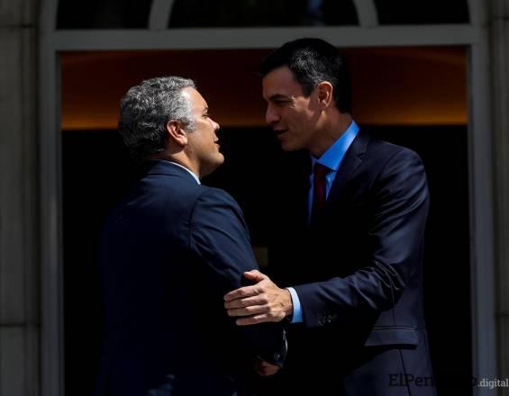 Sanchez viaja a Colombia y ofrece mediar en los acuerdos con el ELN 1 Pedro Sanchez realizará su primera visita a Colombia, España tiene en su agenda colaborar con las negociaciones de paz con el ELN