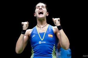 Carolina Marín, tricampeona mundial de bádminton 1