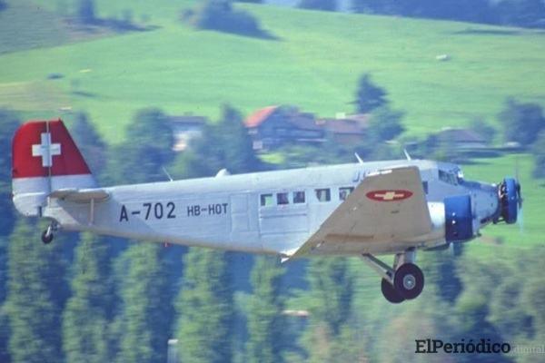 Avión de la Segunda Guerra Mundial, se estrelló en Suiza 1 avión