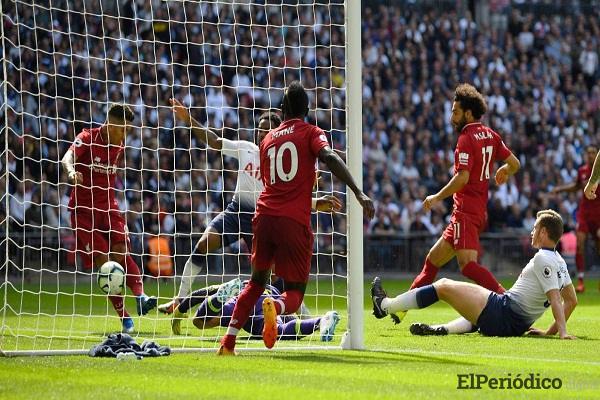 Liverpool ganó la partida al Tottenham en la Premier League 1 Gol