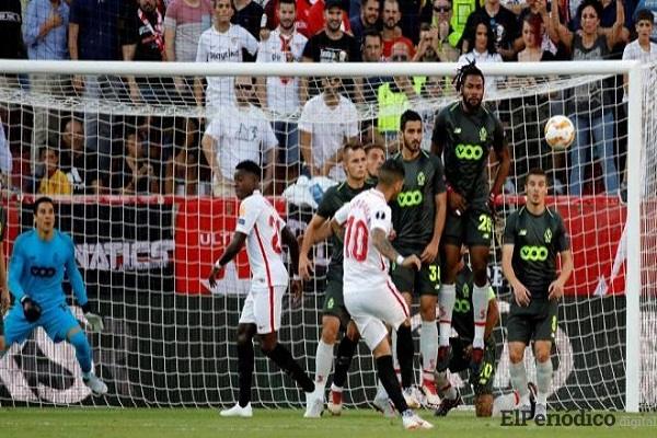 Sevilla goleó a placer al Standard Lieja por Europa League 1 Sevilla goleó a placer al Standard Lieja por Europa League 1
