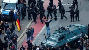 Al menos 18 heridos en marcha ultraderechista convocada en Alemania 1 ultraderechista