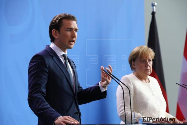 Angel Merkel y Sebastián Kurz, sostuvieron una reunión el pasado 16 de septiembre, con el propósito de regularizar la situación de los inmigrantes.