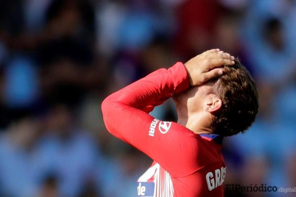 Atlético de Madrid pierde en su visita a Balaídos 2-0 1 Atlético de Madrid