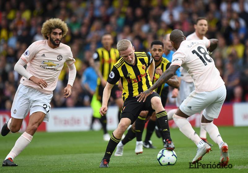 Manchester United derrota al Watford por marcador de 1 a 2 1 El Manchester United consiguió una importante victoria en su visita al Watford. Los dirigidos por José Mourinho se impusieron por marcador de 1 a 2.