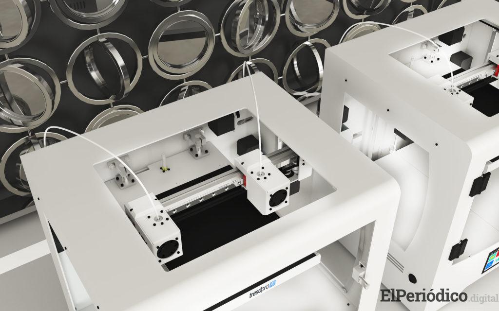 La nueva impresora 3d Tresdpro R1 made in Spain 2