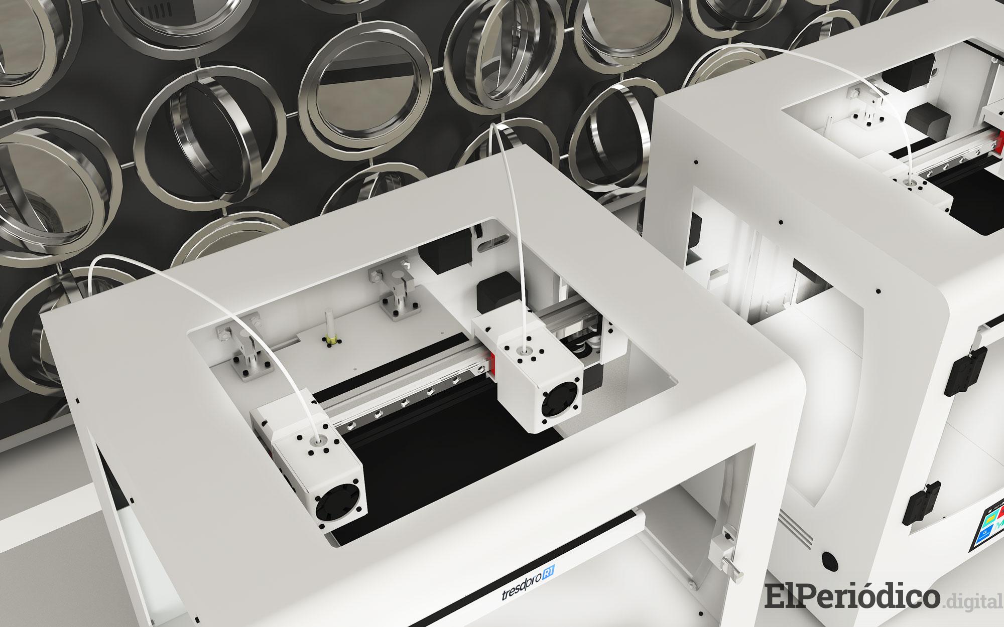 Impresora-3d-Tresdpro-R-extrusor