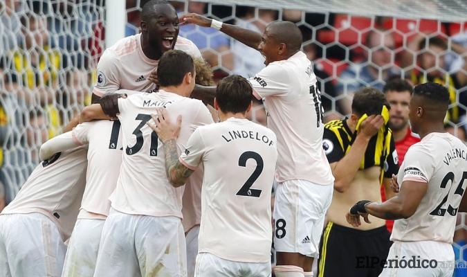 El Manchester United consiguió una importante victoria en su visita al Watford. Los dirigidos por José Mourinho se impusieron por marcador de 1 a 2.