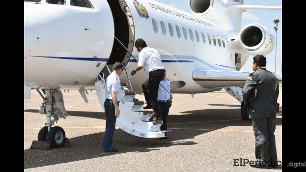 Nicolás Maduro recibió al presidente Evo Morales tras su paso a los Estados Unidos 1