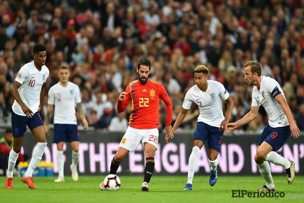 España remonta y vence a Inglaterra por la UEFA Nations League 1 España