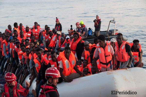 inmigrantes-patera Salvamento-Marítimo