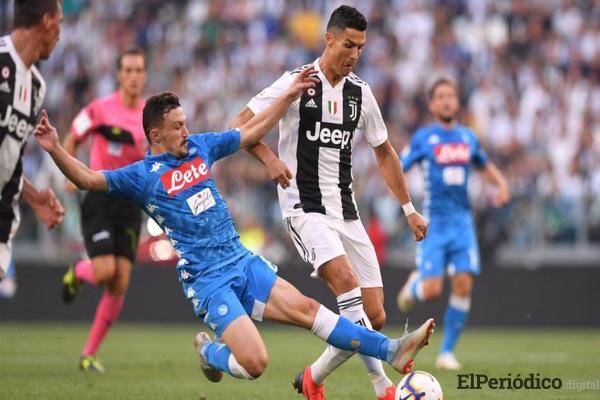Juventus vence a Napoli con dos asistencias de Cristiano Ronaldo 1 Juventus