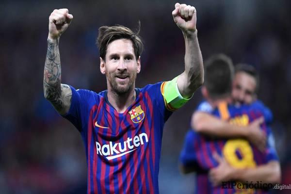 Barcelona le gana al Tottenham gracias a Lionel Messi 1 Barcelona