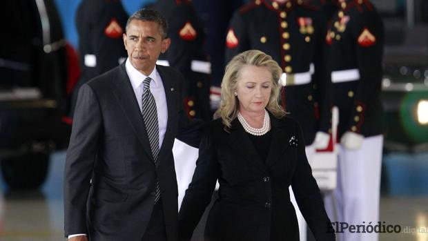 Obama y Clinton Obama