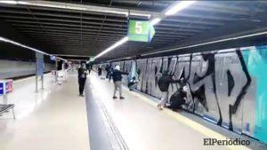 Por cuarta noche consecutiva asaltan el Metro de Madrid 1 Metro de Madrid