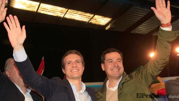 Pablo Casado y Juanma Moreno Pablo Casado