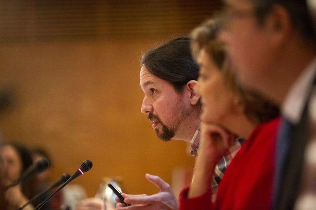 "Ni Marchena, uno de los suyos, ha visto financiación ilegal en Podemos" Pablo Iglesias al Senado 1