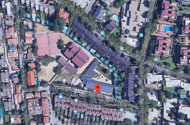 Vista aérea del Colegio Aravaca. / Google Maps