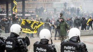 Pacto Migratorio de la ONU, genero manifestaciones de la ultraderecha e incidentes en Bruselas 1 la ONU