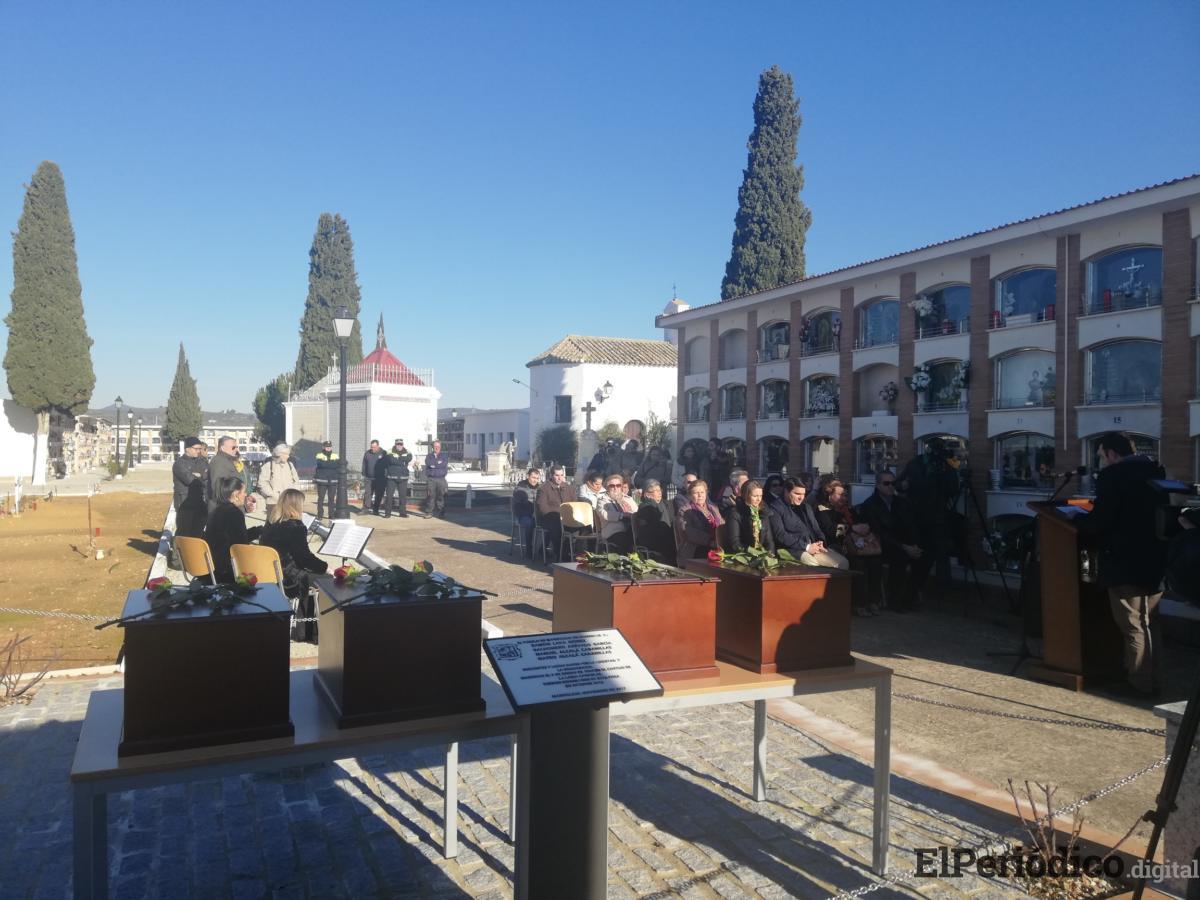 Cobo. Inhumación víctimas franquistas 08-01-18