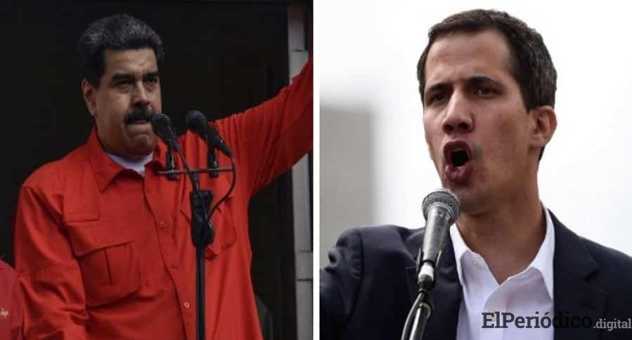 Maduro y Guaidó Venezuela