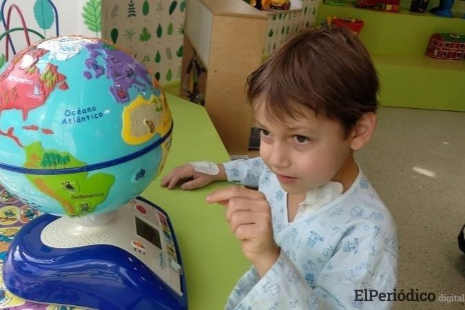 Darío tiene 6 años, pide ayuda porque padece un tumor cerebral agresivo ATRT 2