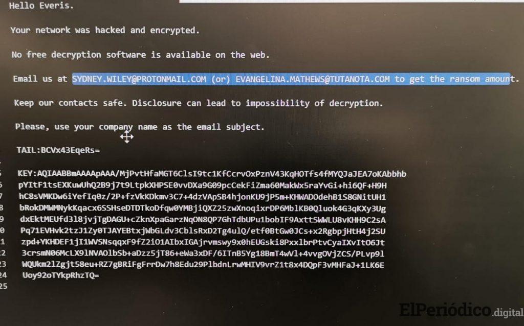 Everis está infectado con un Ransomware a nivel mundial 1