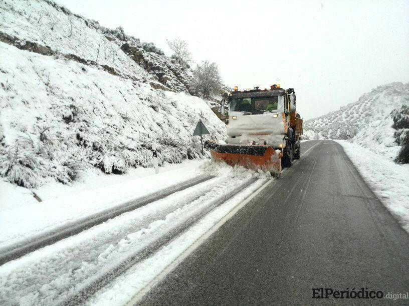 nevadas en jaen