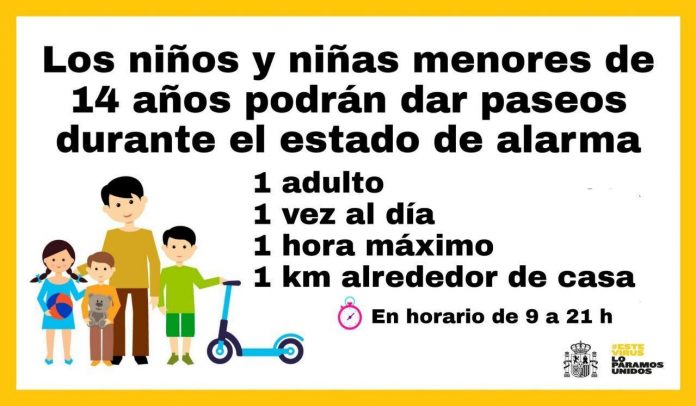 menores-14-anos-podran-salir-1h-durante-el-estado-de-alarma menores-14-anos-podran-salir-1h-durante-el-estado-de-alarma