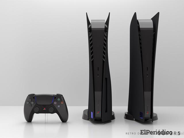 PS5 de color negro se encuentra inspirada en PS2 y estará a la venta el 8 de enero