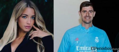 Sale a la luz el romance entre Thibaut Courtois y Mayka, y ellos lo niegan