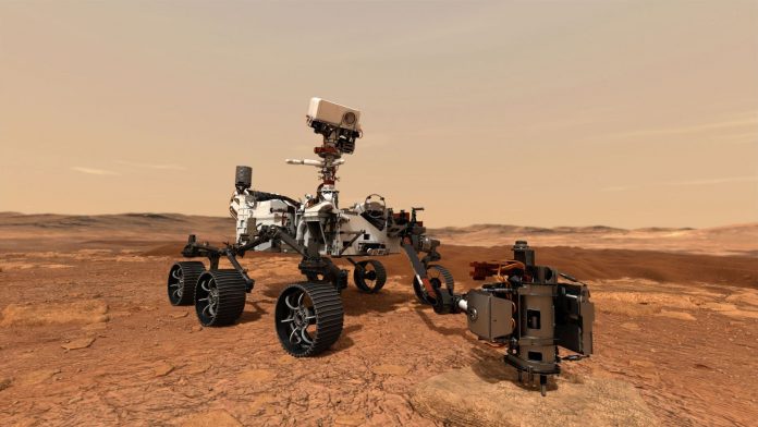 Vehículo denominado Perseverance llega a Marte para la exploración extraterrestre con una misión buscar rastros de vida