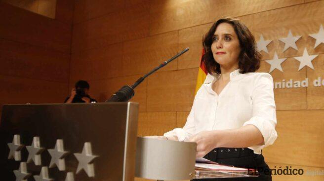 Díaz Ayuso se reúne con los portavoces de los Grupos Parlamentarios de la Comunidad de Madrid
