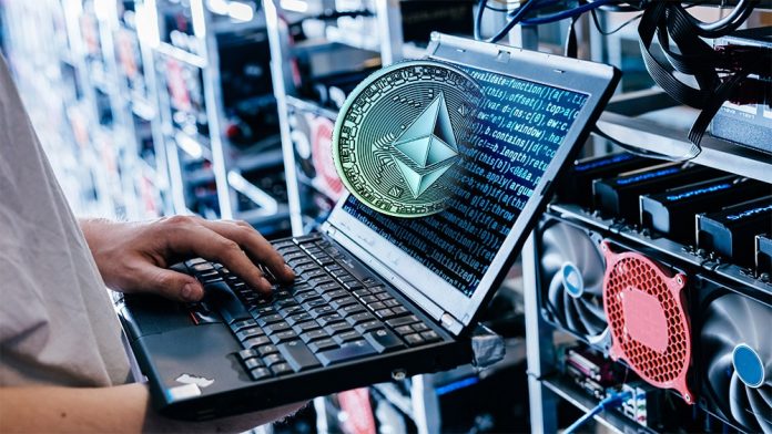 mineria-ethereum-laptop