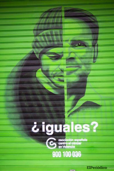 Mural reivindicativo con motivo del Día Mundial Contra el Cáncer: “No todos somos iguales frente al cáncer” 3 Mural reivindicativo con motivo del Día Mundial Contra el Cáncer: “No todos somos iguales frente al cáncer” 3