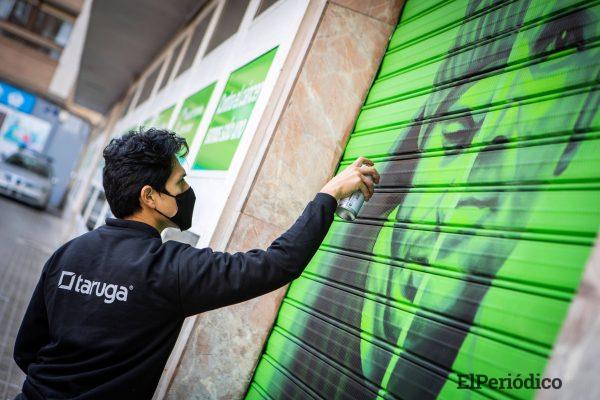 Mural reivindicativo con motivo del Día Mundial Contra el Cáncer: “No todos somos iguales frente al cáncer” 1