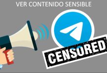Cómo habilitar contenido sensible en Telegram