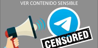Cómo habilitar contenido sensible en Telegram