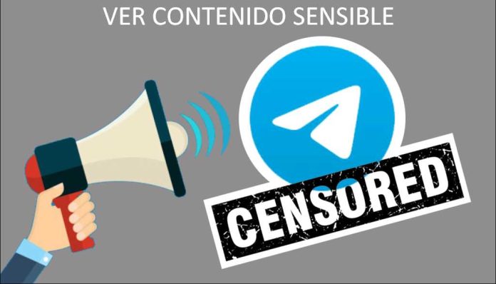 Cómo habilitar contenido sensible en Telegram