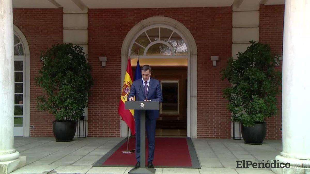 Pedro Sánchez adelanta las elecciones generales al 23 de julio